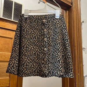 Cheetah skirt
